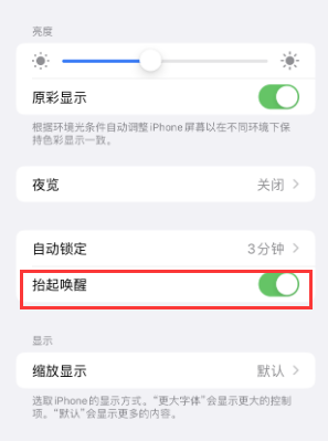 宁津苹果授权维修站分享iPhone轻点无法唤醒怎么办