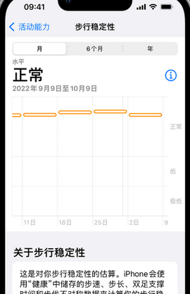 宁津iPhone手机维修如何在iPhone开启'步行稳定性通知'