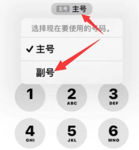 宁津苹果14维修店分享iPhone 14 Pro Max使用副卡打电话的方法 