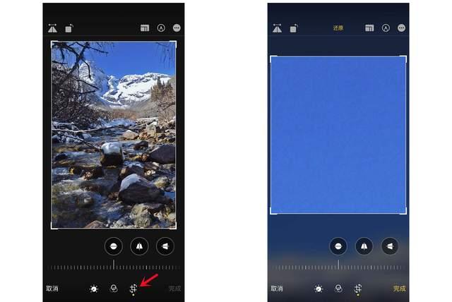 宁津苹果手机维修分享iPhone手机如何使用裁剪功能隐藏照片 